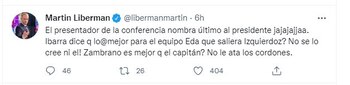 Martín Liberman contra Carlos Zambrano