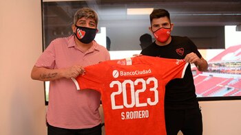 Pablo Moyano posó con Romero