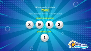 Estos fueron los números ganadores