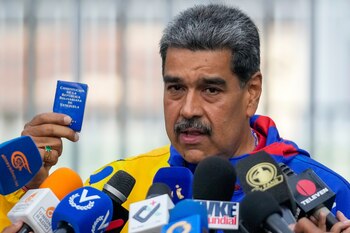 Nicolás Maduro indicó que respetará la decisión del pueblo venezolano - crédito Fernando Vergara/AP Foto