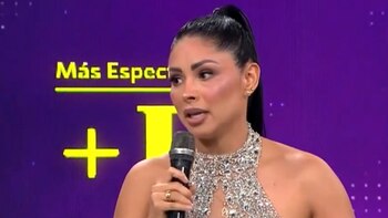 Pamela Franco se quejó públicamente