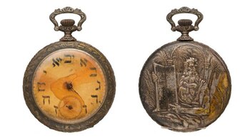 Un reloj de bolsillo perteneciente