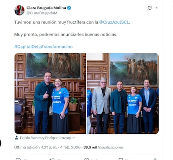 Clara Brugada Molina y representantes