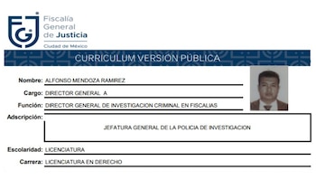 Fragmento de la versión pública