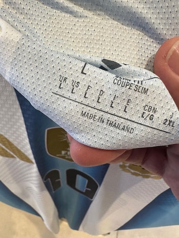 Camiseta selección Drescher (Imagen Ilustrativa