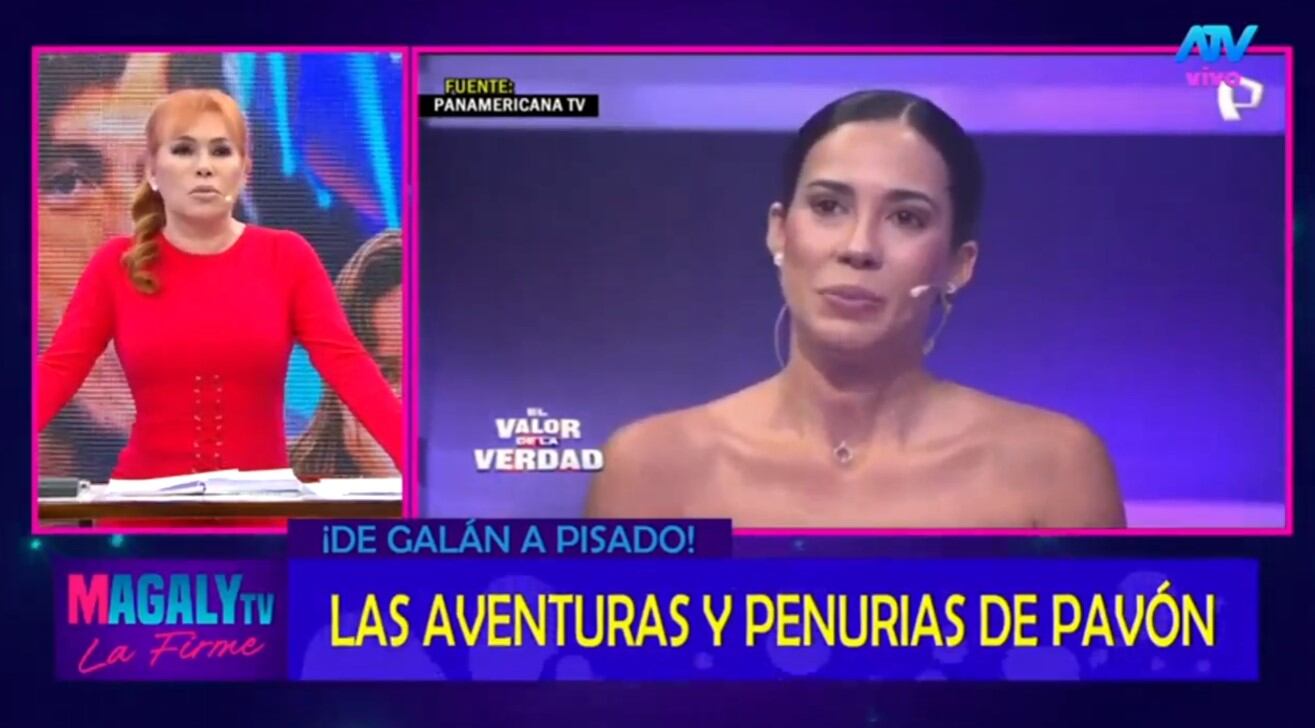 “No se hace frente a tu pareja”: Magaly Medina arremete contra Antonio Pavón por El Valor de la Verdad. Infobae Perú / Captura TV - Magaly TV La Firme