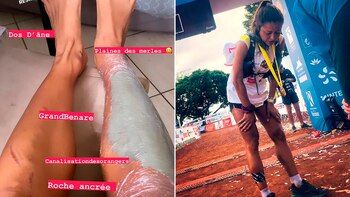 Corrió 80 kilómetros con una