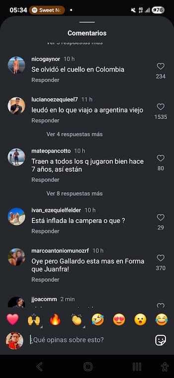 En las redes sociales, no