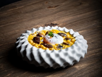 Uno de los platos del