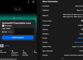 A través de un archivo de actualización de Horizon OS, Meta filtró por error sus gafas de realidad aumentada. (UploadVR)