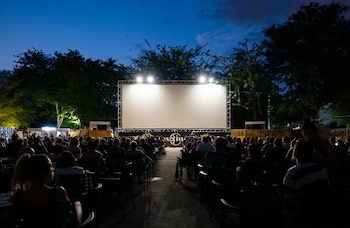 Imagen del cine del Parque de la bombilla