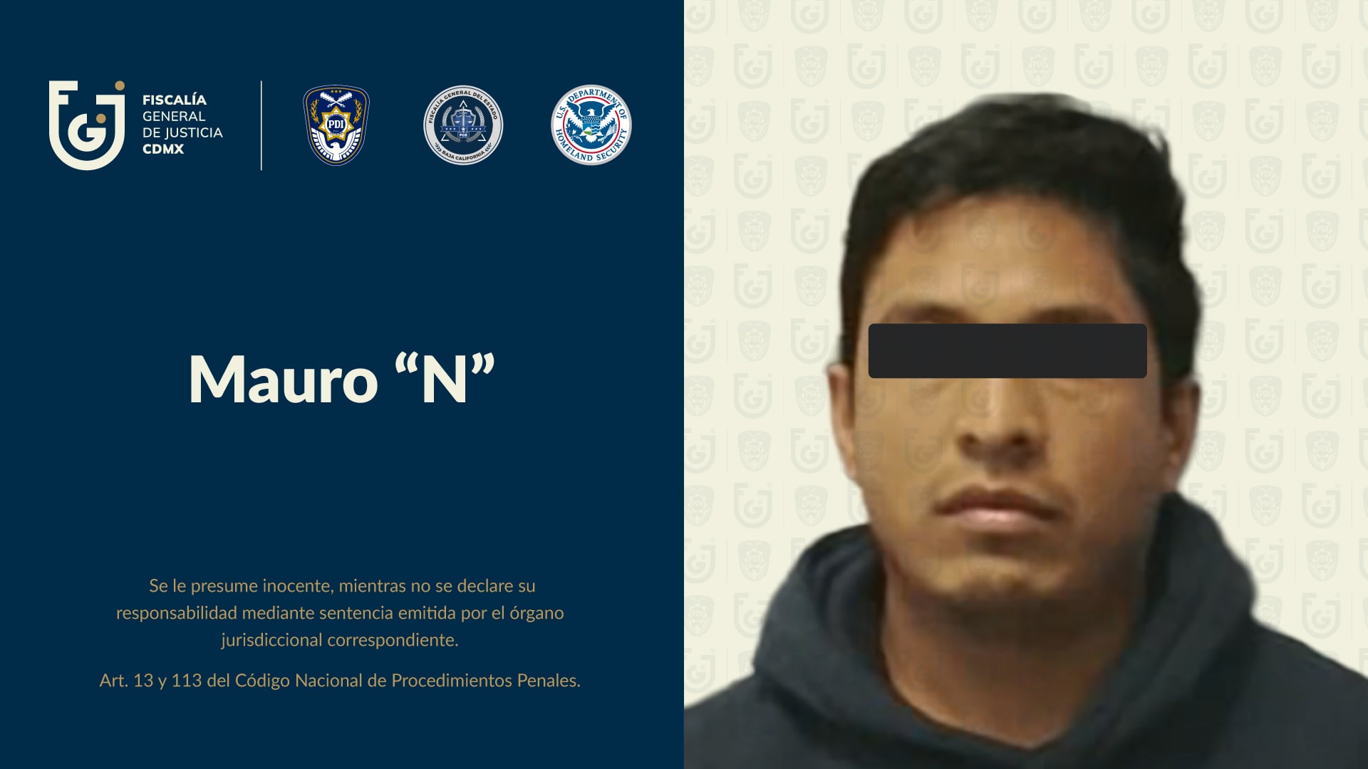 El imputado y la víctima asistieron juntos a una convivencia en la colonia Lomas de Padierna, tras la cual el hombre no regresó a su domicilio. Crédito: FGJ-CDMX