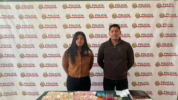 Detienen a pareja de bolivianos