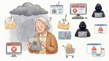 Brecha digital, una de las principales razones por las que adultos mayores son víctimas de fraudes: así puedes protegerlos