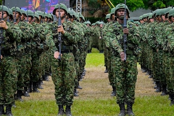 El Ejército Nacional graduó a 2.941 nuevos soldados profesionales que serán desplegados en distintas regiones de Colombia - crédito Ejército Nacional