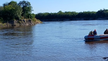 El operativo de búsqueda contó