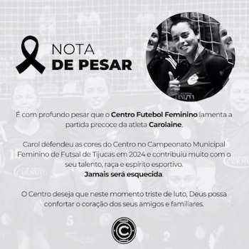 El mensaje del Centro Futebol