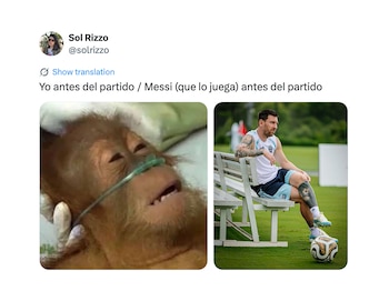 Memes Argentina-Inglaterra