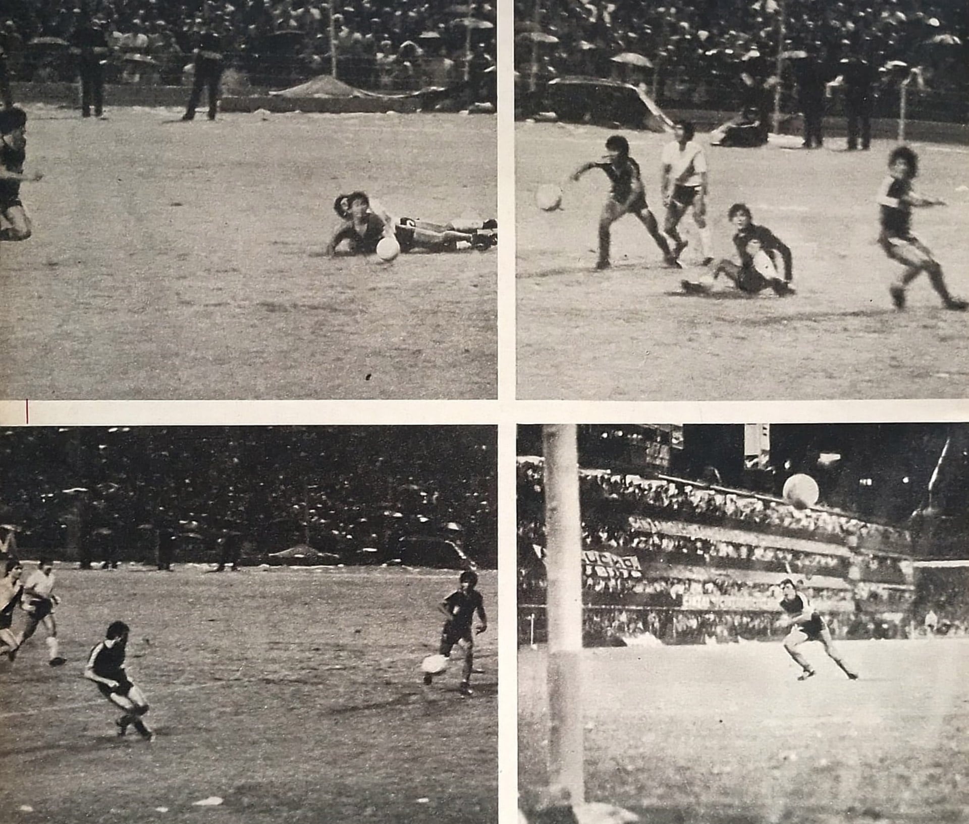 Secuencia del primer gol de la noche marcado por Brindisi