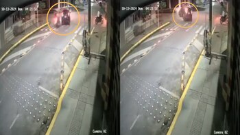 De un golpe, motociclista volcó un vehículo en zona residencial: “No era exceso de velocidad, era velocidad máxima”