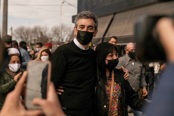 Randazzo en su recorrida por