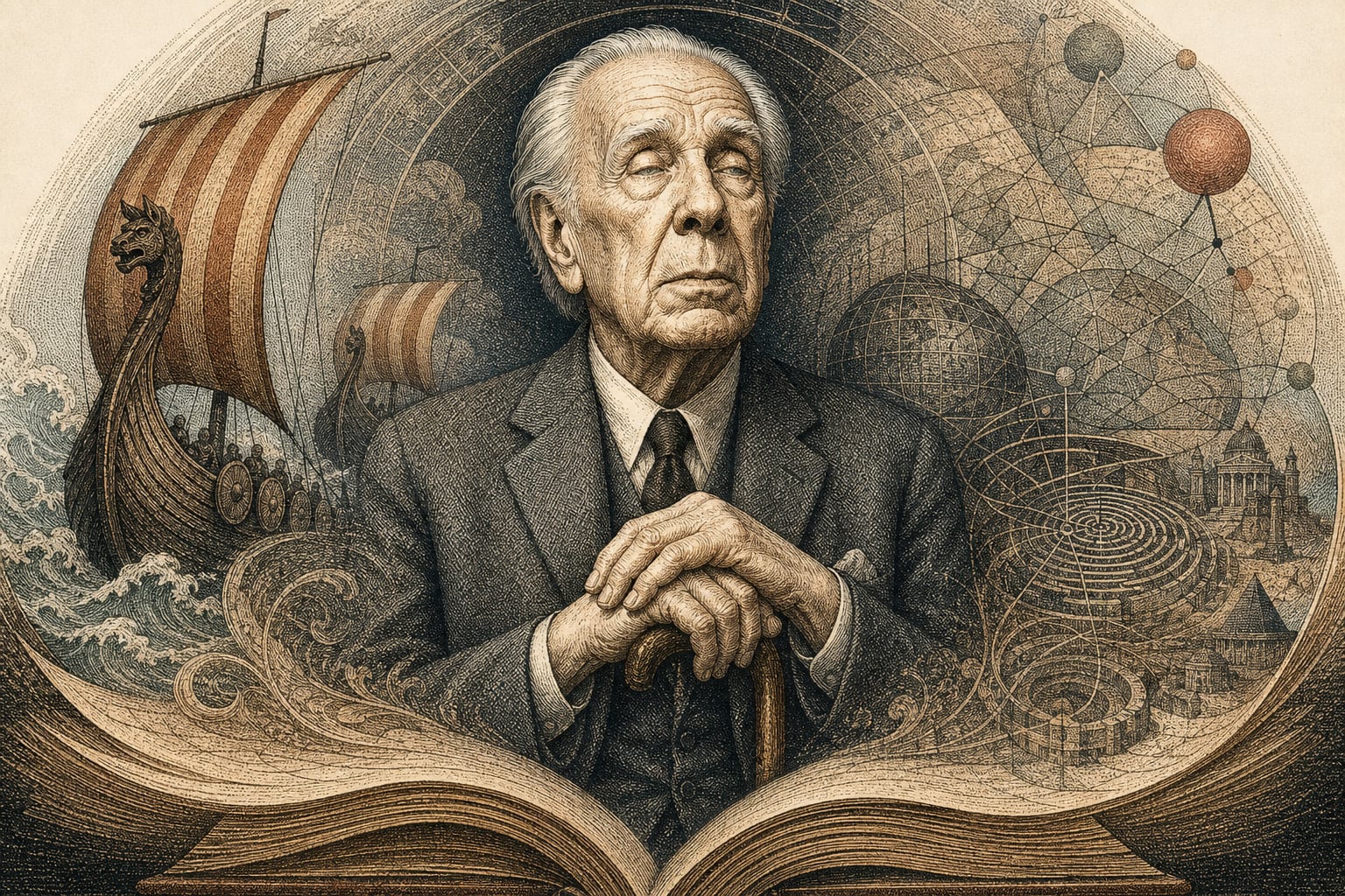 Jorge Luis Borges situó en Irlanda una batalla de 1102 para explorar la resistencia frente a los invasores en El hacedor. (Imagen Ilustrativa Infobae)