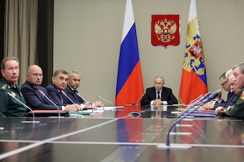 El presidente ruso, Vladímir Putin,