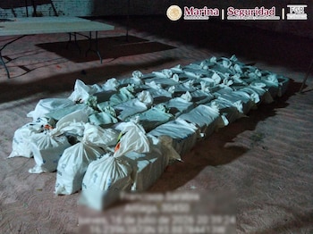 Asegura marina 834 kilos de cocaína en Chiapas: se evitó que 1.66 millones de dosis llegaran a las calles, informó Harfuch. Crédito: Semar