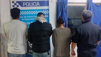 Los detenidos en la pelea