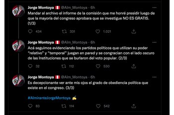 Reacción de Jorge Montoya tras