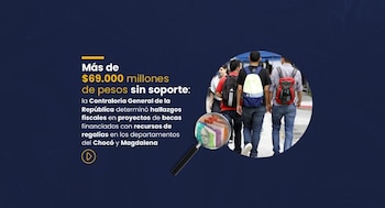 La Contraloría General de la República estableció dos hallazgos administrativos con incidencia fiscal por más de $69.000 millones, relacionados con dos proyectos impulsados en Magdalena y Chocó - crédito Contraloría General de la República