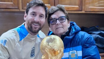 La tierna foto de Messi