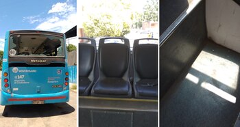 Los disparon impactaron en un