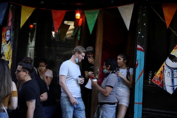 Las gotas pequeñas y grandes