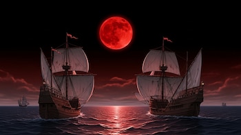 El eclipse que salvó la vida de Cristóbal Colón en su cuarto viaje a América: “Entre grandes gritos y lamentos, acudieron corriendo desde todas las direcciones hacia los barcos”