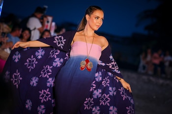 El Festival Arte y Diseño impulsó la proyección internacional de moda salvadoreña con una próxima muestra en Madrid.(Cortesía: Secretaría de Prensa)