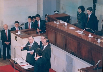 Antes de la Constitución de 1991, Colombia elegía presidente en una sola vuelta y el margen más amplio fue el de Virgilio Barco en 1986 con 1.626.460 votos - crédito Colprensa