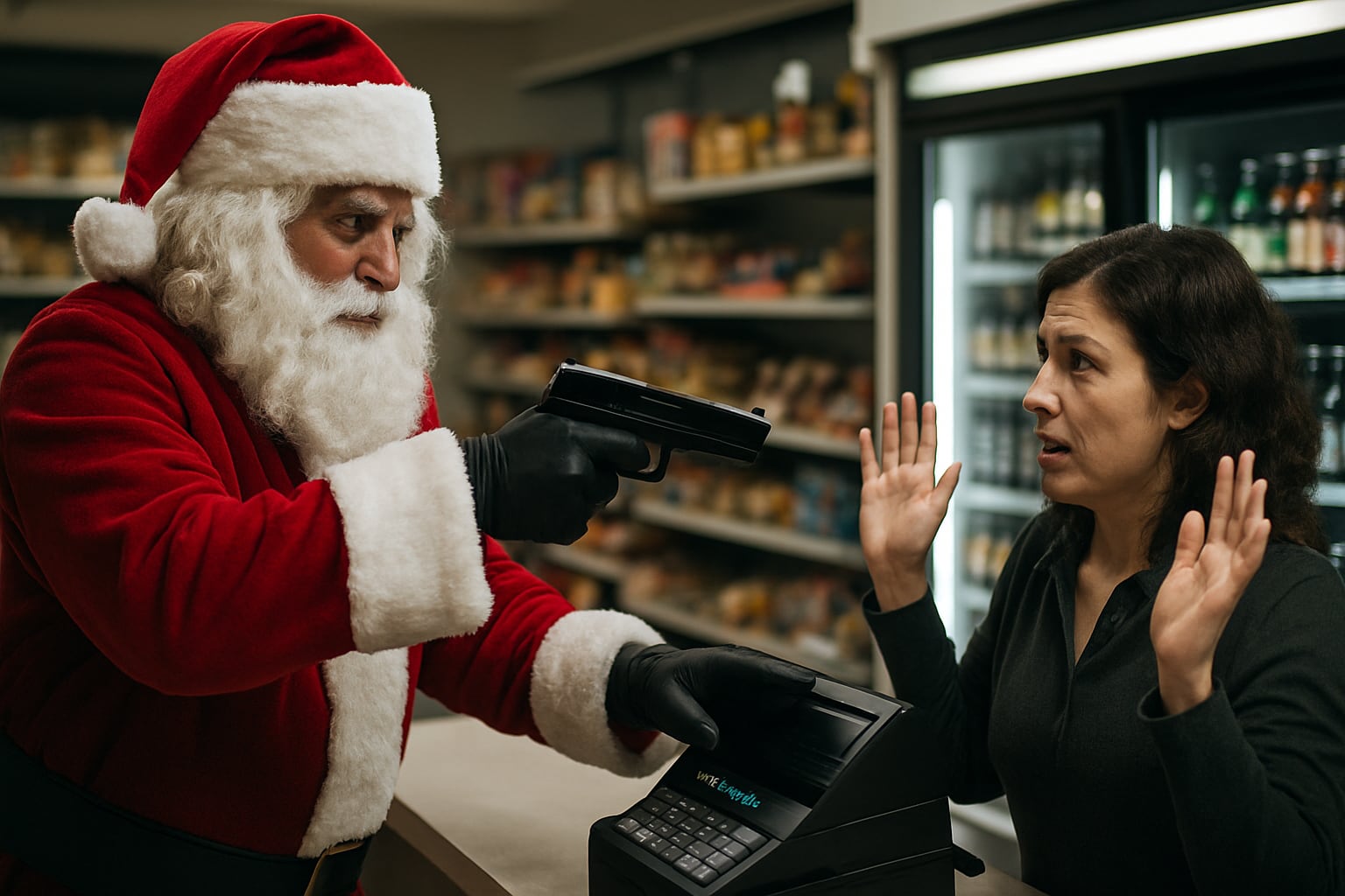 En Berlín, un hombre vestido de Papá Noel intoxicó a visitantes de un mercado navideño con bebidas adulteradas, sin ser identificado (Imagen Ilustrativa Infobae)