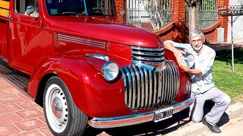 Aníbal Catalano con “La Cata”,