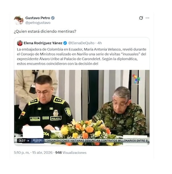 Gustavo Petro lanzó pullas a Álvaro Uribe