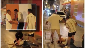 Un artesano venezolano fue agredido