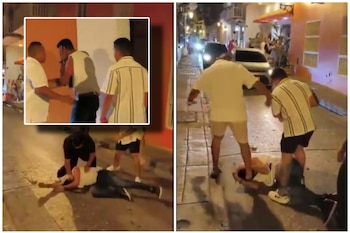 El incidente registrado cerca de