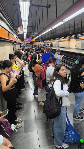 Avance en tiempo real de las diversas líneas de la red de transporte público capitalino.