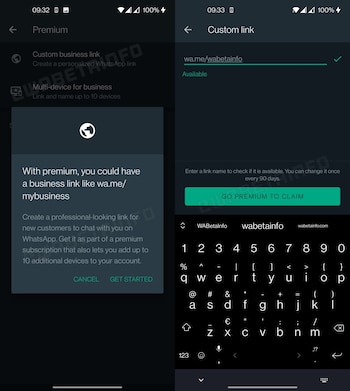 Función de link personalizado para