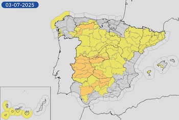 El mapa de los avisos