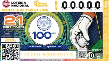 Resultados Lotería Nacional del Sorteo Mayor 4009 del martes 14 de abril: premio mayor y reintegros