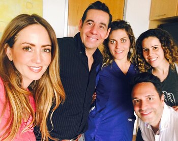 Yordi Rosado y Reynaldo Rossano