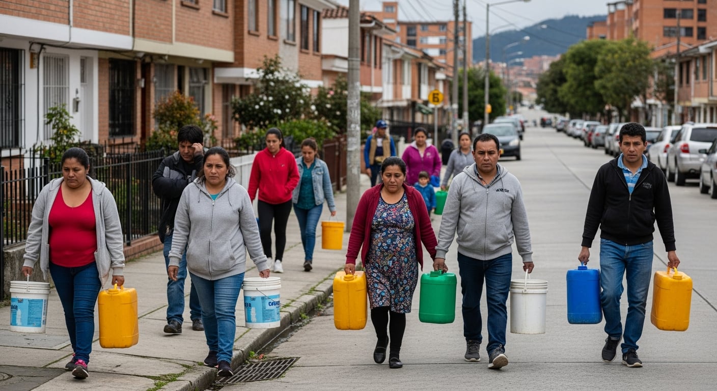 Las autoridades contemplan el uso de carrotanques para garantizar el suministro de agua en sectores afectados por el desabastecimiento. - crédito Imagen Ilustrativa Infobae