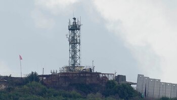 La posición del ejército israelí