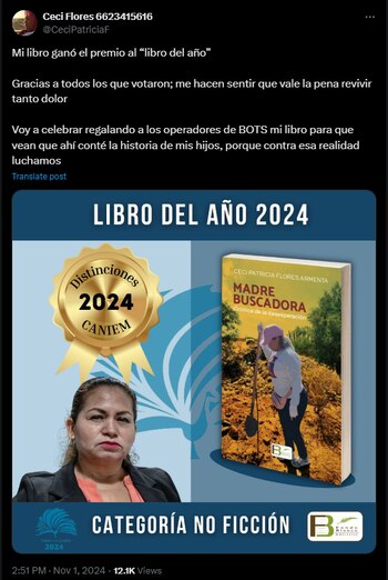 Foto: X: @CeciPatriciaF